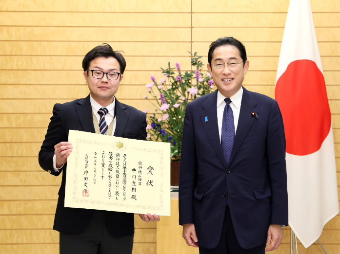 技工士の中川直樹が金メダルを獲得